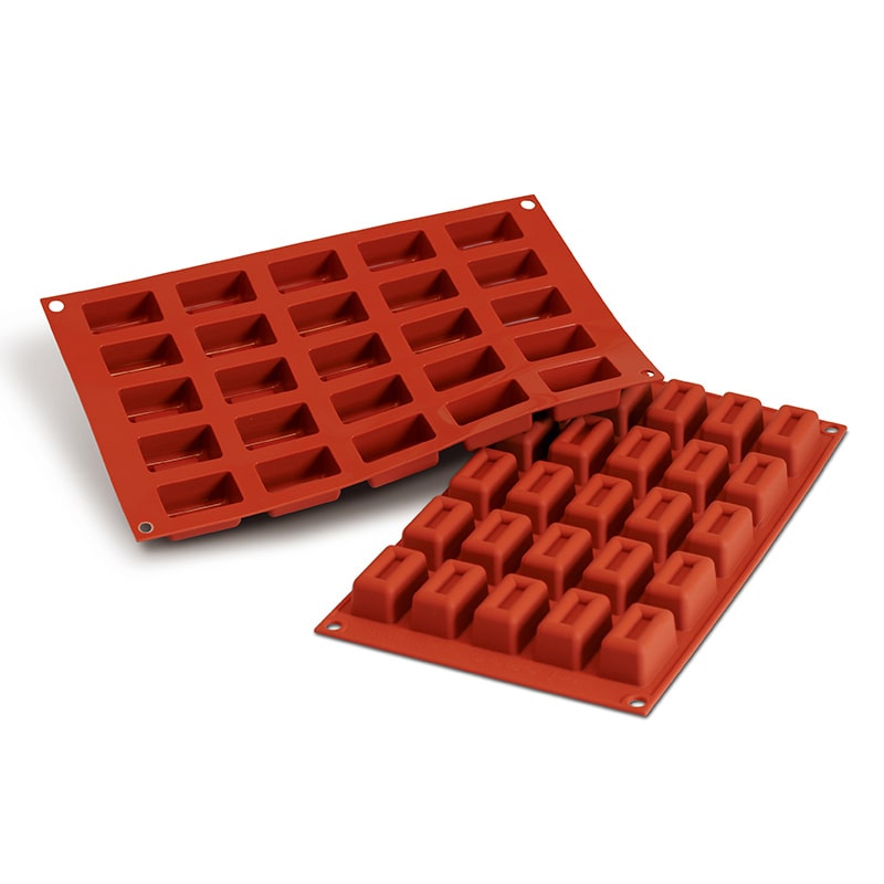 パシフィック洋行　製菓シリコン型　25個取 SF092　スモールリンゴット 1個（ご注文単位1個）【直送品】