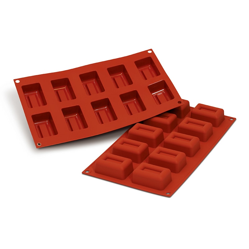 パシフィック洋行　製菓シリコン型　10個取 SF091　ミディアムリンゴット 1個（ご注文単位1個）【直送品】