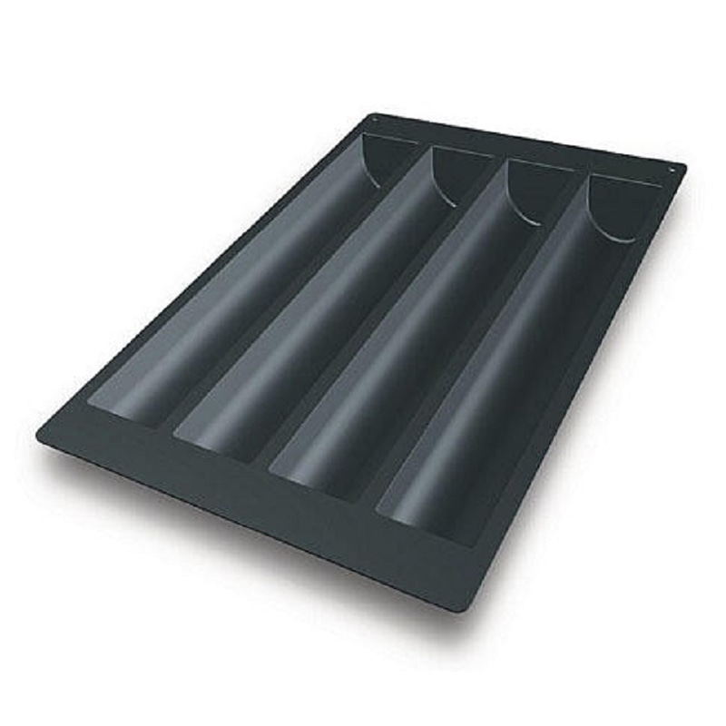 パシフィック洋行　製菓シリコン型　トロンコ　ブッシュ型 50×80　4取 2SI-SQ014　1個（ご注文単位1個）【直送品】