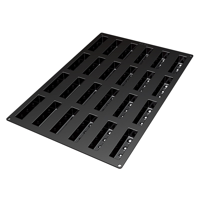 パシフィック洋行　製菓シリコン型　ポワ 24取 2SI-SQ023　1個（ご注文単位1個）【直送品】