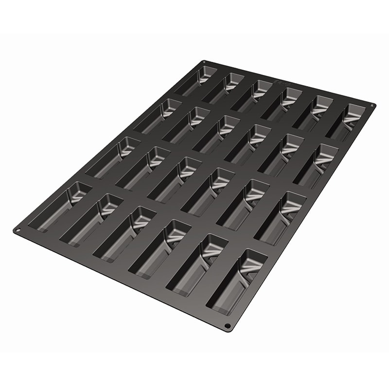 パシフィック洋行　製菓シリコン型　トリアングル 24取 2SI-SQ037　1個（ご注文単位1個）【直送品】