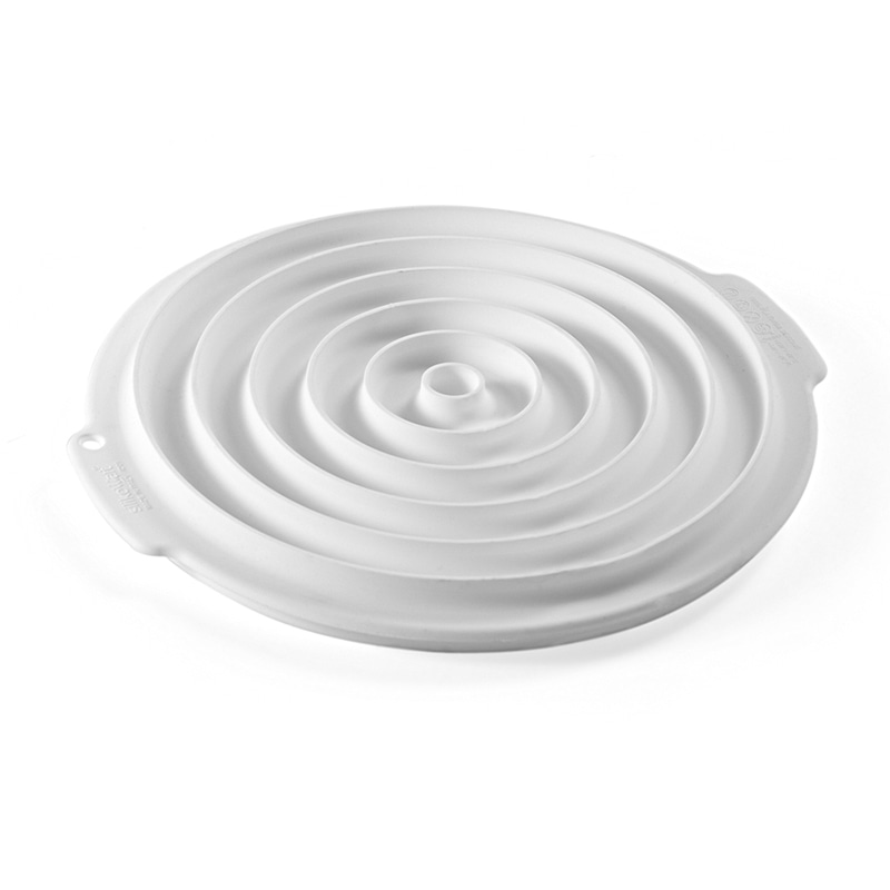 パシフィック洋行　製菓シリコン型　トルタフレックス インサートデコール　ラウンド 2SI-ID01　1個（ご注文単位1個）【直送品】