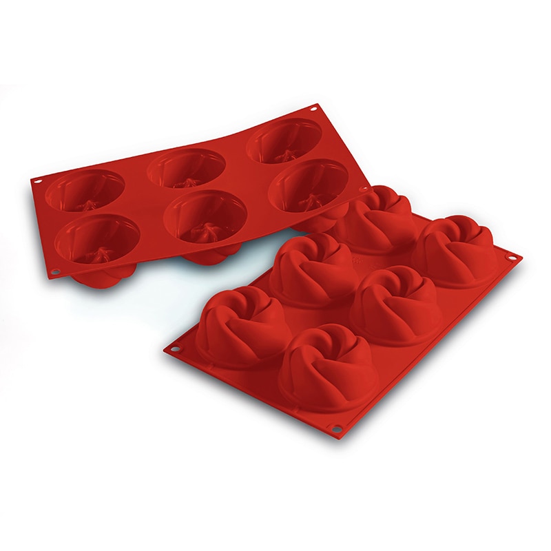 パシフィック洋行　製菓シリコン型　6個取 SF158　ヴェルティーゴ 1個（ご注文単位1個）【直送品】