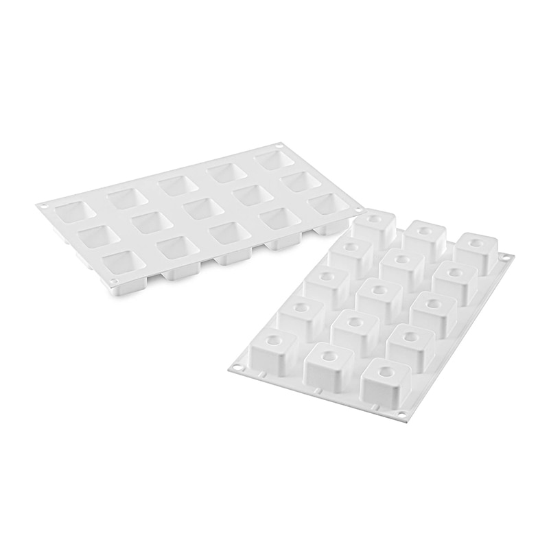 パシフィック洋行　製菓シリコン型　15個取 SF175　スクエアドルチェ　スシマキ 1個（ご注文単位1個）【直送品】