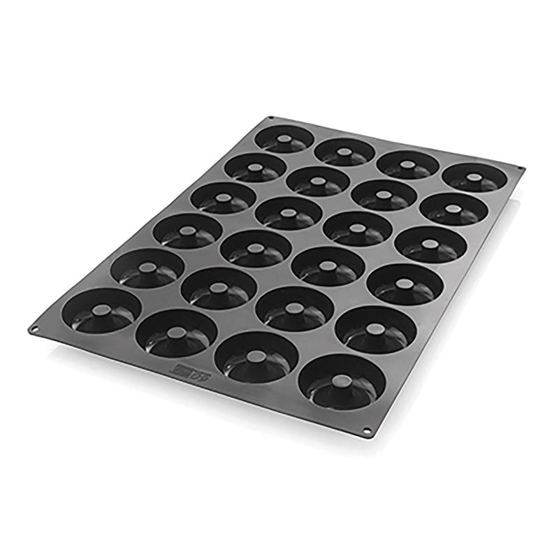 パシフィック洋行　製菓シリコン型　ドーナツ 24取 2SI-SQ059　1個（ご注文単位1個）【直送品】