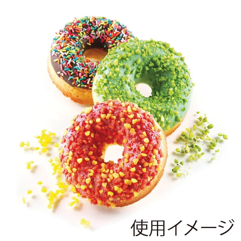パシフィック洋行 製菓シリコン型 ドーナツ 24取 2SI-SQ059 1個(ご注文単位1個)【直送品】