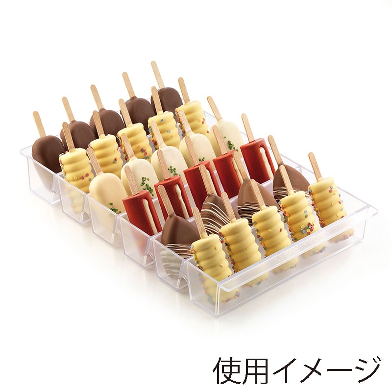 パシフィック洋行　ディスプレイ什器　ディスプレイ　ダウン 透明 2SI-EGDN　1個（ご注文単位1個）【直送品】