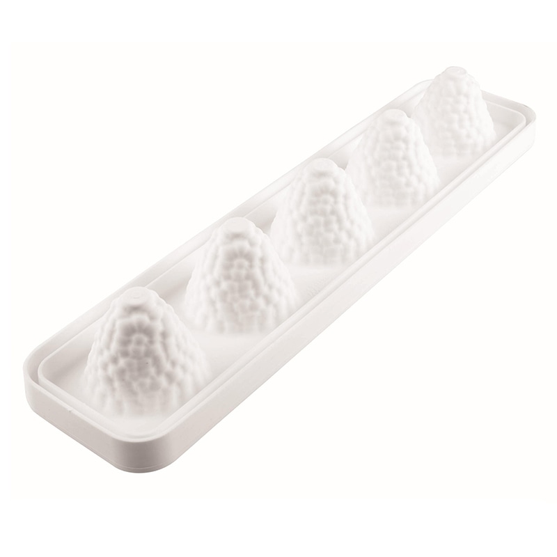 パシフィック洋行　製菓シリコン型　マルチフレックス モーラ&ランポーネ　5取 2SI-M　LAMPONE　1個（ご注文単位1個）【直送品】