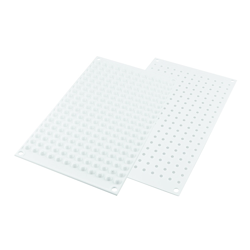 パシフィック洋行　製菓シリコン型　ホワイトカラー　228個取 SF203　ミニパール 1個（ご注文単位1個）【直送品】