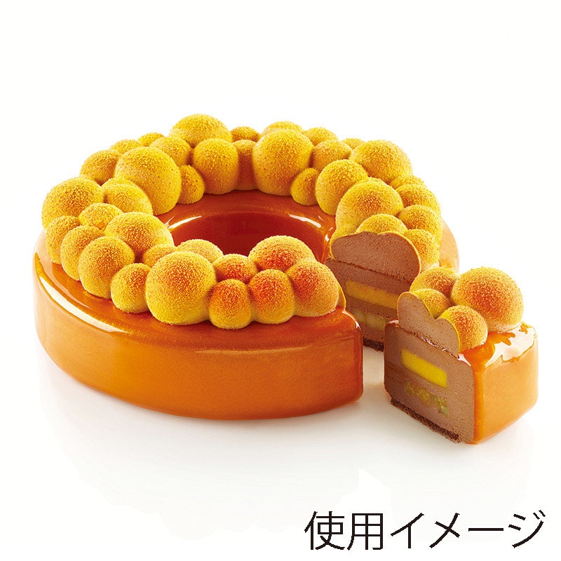 パシフィック洋行　製菓シリコン型　トルタフレックス　キット バブルクラウン 2SI-KITBUBCR　1個（ご注文単位1個）【直送品】