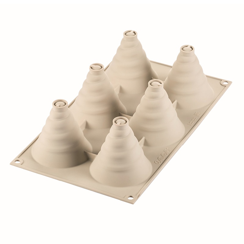 パシフィック洋行　製菓シリコン型　ソッフィチェ･インカント 6取 2SI-HSF271　1個（ご注文単位1個）【直送品】