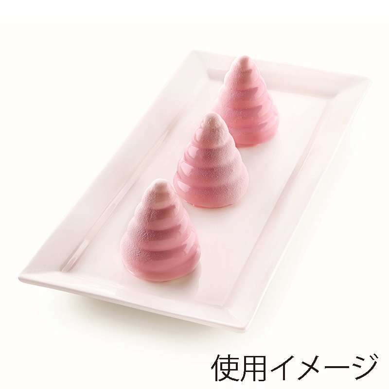 パシフィック洋行　製菓シリコン型　ソッフィチェ･インカント 6取 2SI-HSF271　1個（ご注文単位1個）【直送品】