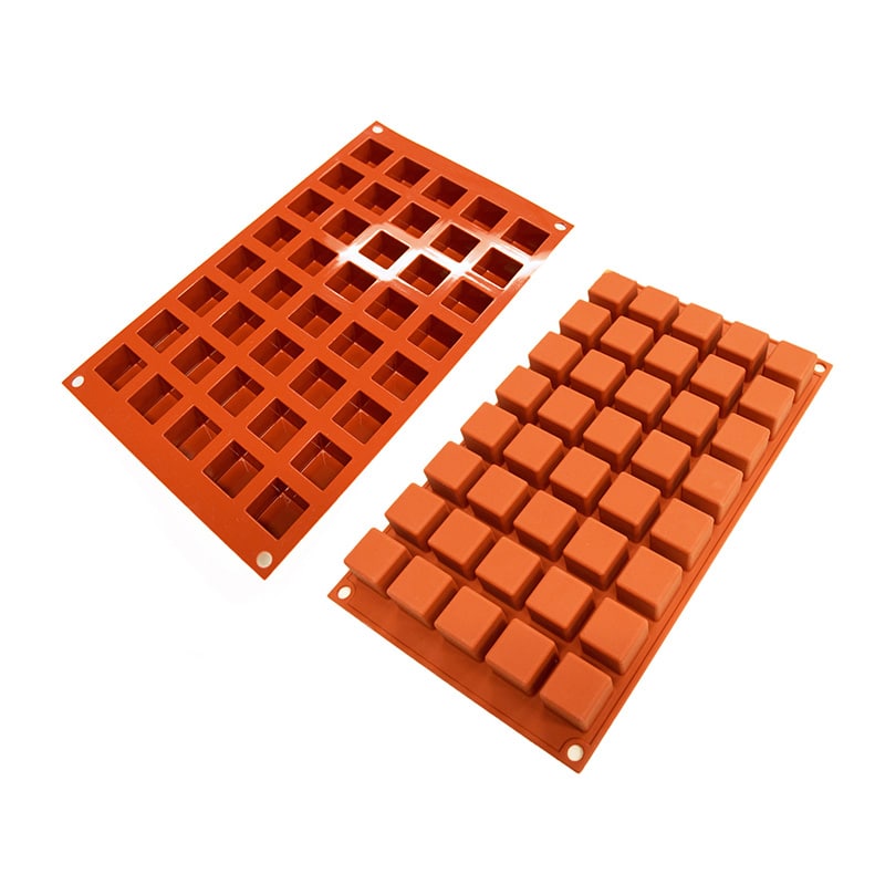 パシフィック洋行　製菓シリコン型　40個取 SF263　スモールキューブ24mm 1個（ご注文単位1個）【直送品】