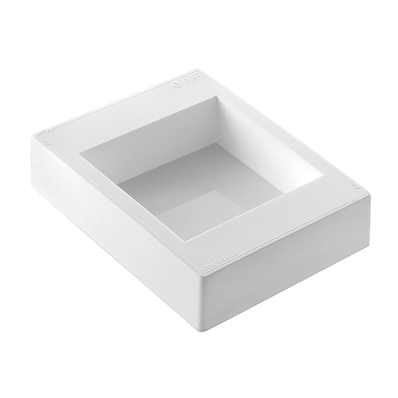 パシフィック洋行　製菓シリコン型　トルタフレックス　スクエア1取 φ120　H40 2TO-1/120X40S　1個（ご注文単位1個）【直送品】