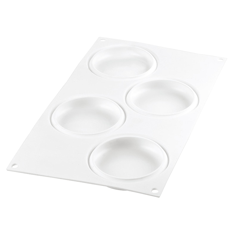 パシフィック洋行　製菓シリコン型　キットタルトリング 100　4取 2SI-TARTE100　1セット（ご注文単位1セット）【直送品】
