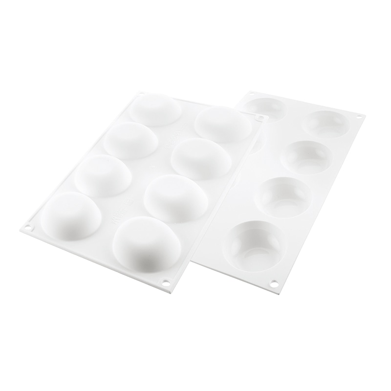 パシフィック洋行　製菓シリコン型　キットタルトリング パレット70　8取 2SI-KT　PALET70　1セット（ご注文単位1セット）【直送品】