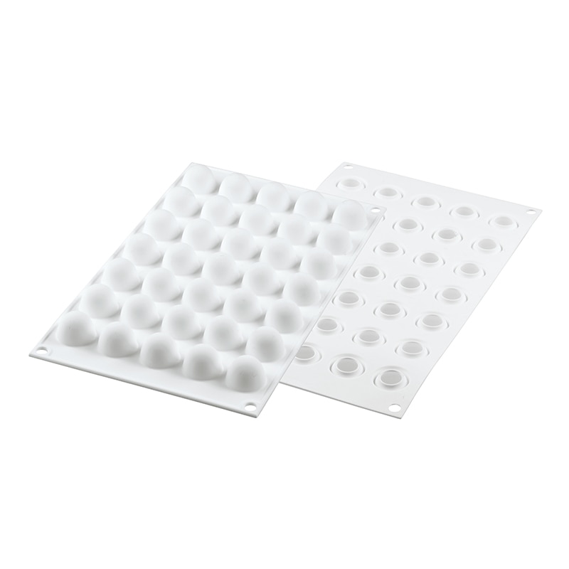 パシフィック洋行　製菓シリコン型　2枚セット　ベース6＋トップ35個取 SF308W　キットコスモス105 1個（ご注文単位1個）【直送品】