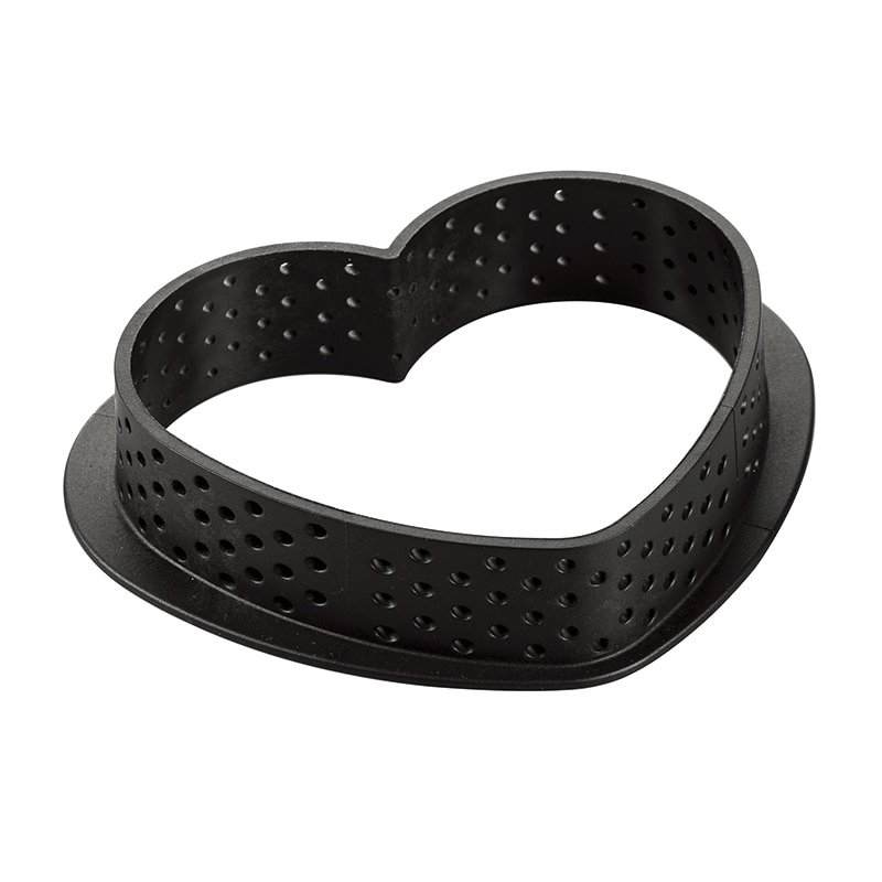 パシフィック洋行　製菓シリコン型　タルトリング単品 アモーレ80×70　8個 2SI-TRING80A　1セット（ご注文単位1セット）【直送品】