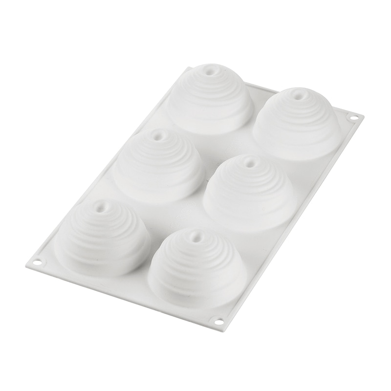 パシフィック洋行　製菓シリコン型　型単品 タルトモンブラン80　モールド　6取 2SI-MONT80MD　1個（ご注文単位1個）【直送品】