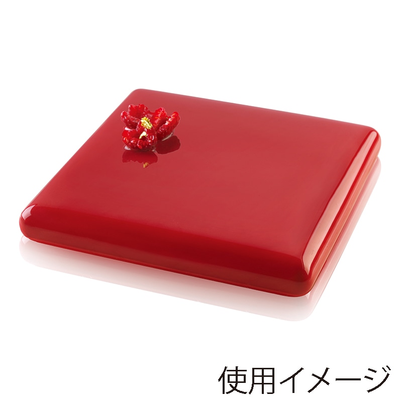 パシフィック洋行 製菓シリコン型 型単品 タルト200 スクエアモールド 1取 2SI-TARTE200SMD 1個(ご注文単位1個)【直送品】