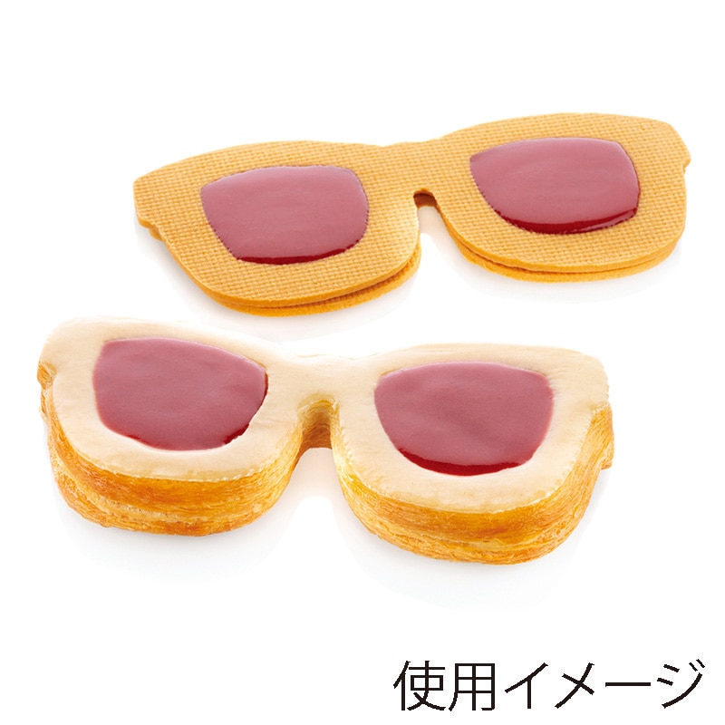 パシフィック洋行 製菓プラスチック型 TPLUS リュネット 2SI-LUNETTES 1個(ご注文単位1個)【直送品】