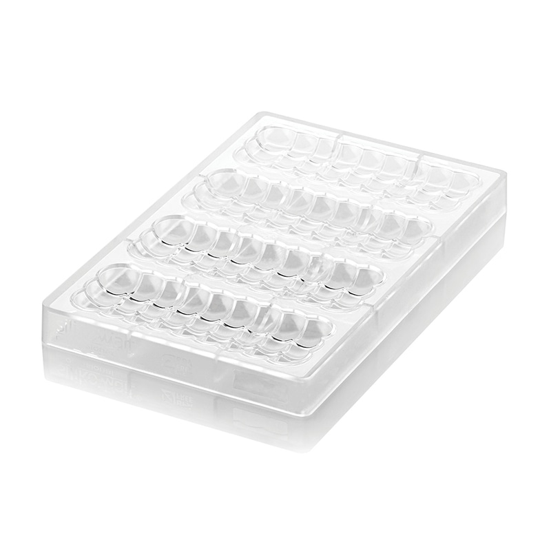 パシフィック洋行 製菓トライタン型 chocado ボッラT 4取 2SI-CH011 1個(ご注文単位1個)【直送品】