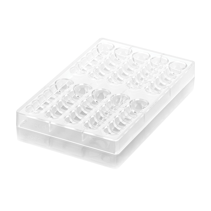 パシフィック洋行 製菓トライタン型 chocado ボッラB 10取 2SI-CH012 1個(ご注文単位1個)【直送品】