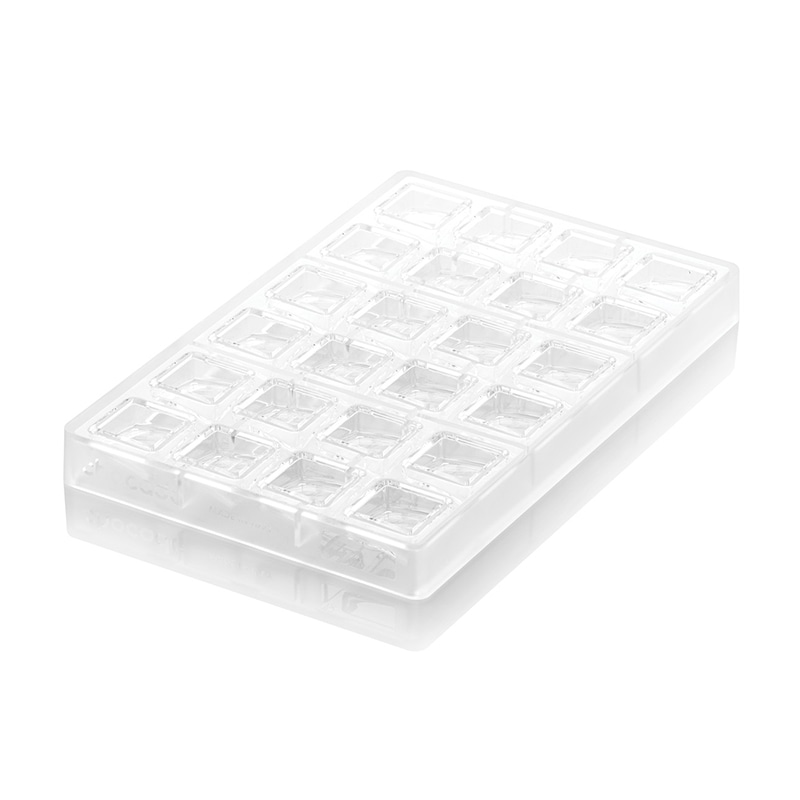 パシフィック洋行 製菓トライタン型 chocado オンダP 24取 2SI-CH001 1個(ご注文単位1個)【直送品】