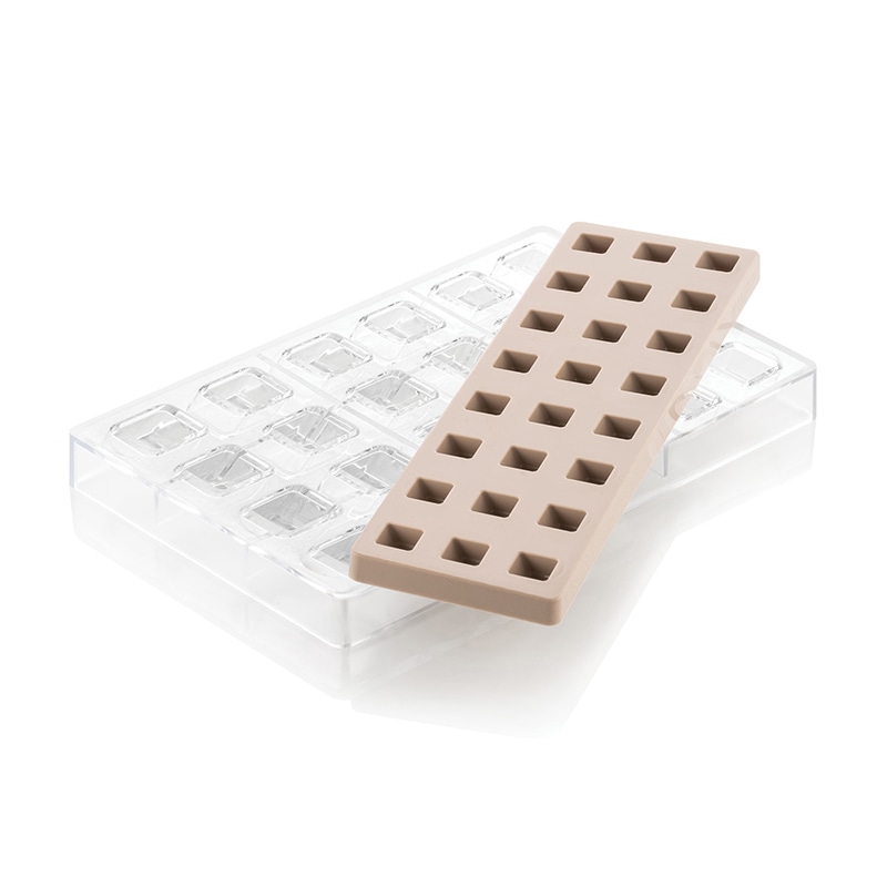 パシフィック洋行 製菓シリコン型 chocado キットクアドロ 24取 2SI-KT QUADRO01 1個(ご注文単位1個)【直送品】