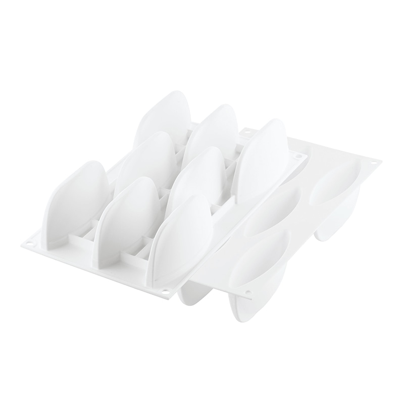 パシフィック洋行 製菓シリコン型 カッター付 8個取 SF355C ヴェラ100 1個(ご注文単位1個)【直送品】