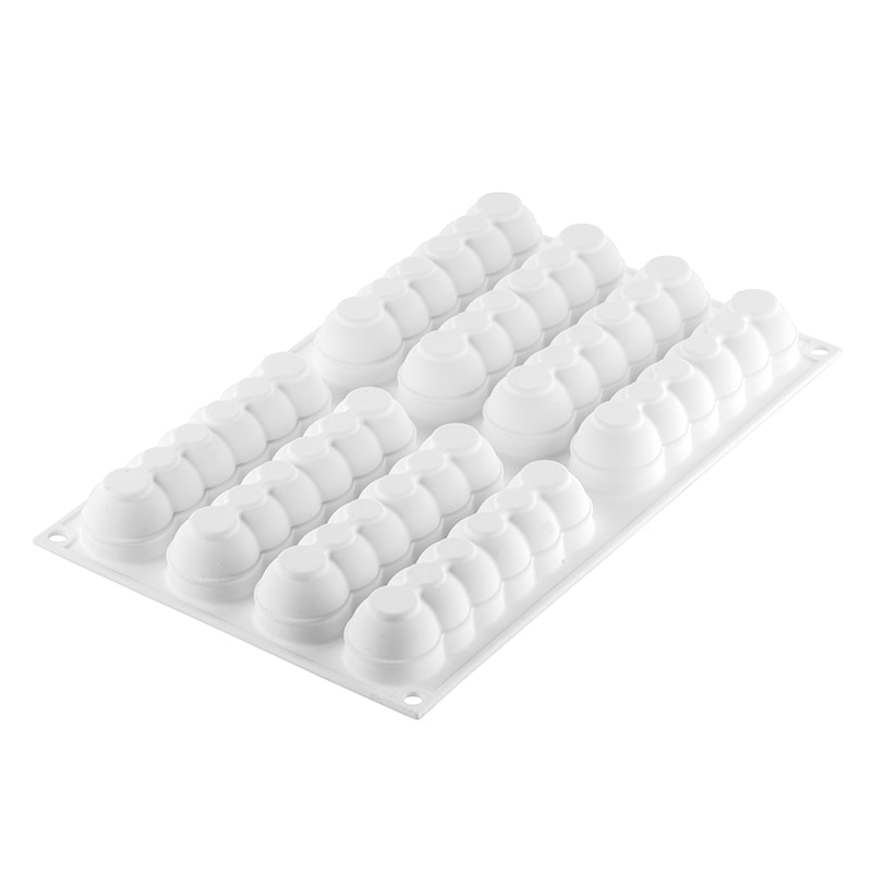 パシフィック洋行 製菓シリコン型 カッター付 10個取 SF362C トリュフエクレア75 1個(ご注文単位1個)【直送品】