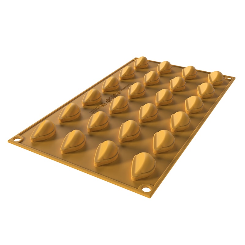 パシフィック洋行　製菓シリコン型　Naturae アーリオ4　24取 2SI-AGLIO4　1個（ご注文単位1個）【直送品】