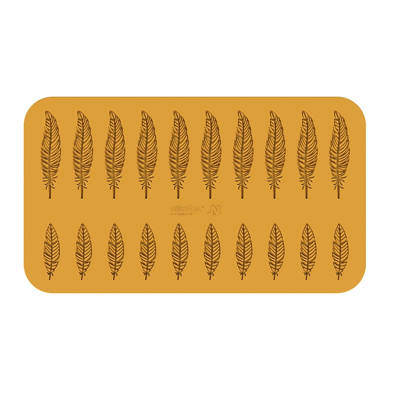 パシフィック洋行　製菓シリコン型　Naturae ピウーマ　20取 2SI-PIUMA　1個（ご注文単位1個）【直送品】