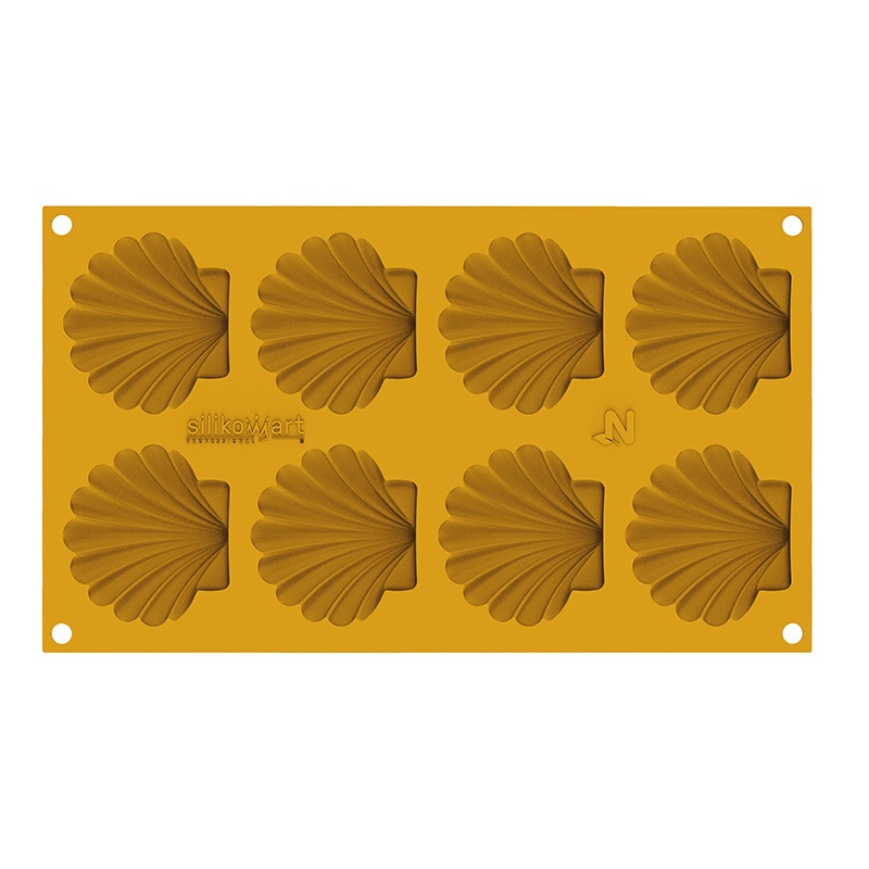 パシフィック洋行　製菓シリコン型　Naturae カネストレッロ　8取 2SI-CANESTRELLO　1個（ご注文単位1個）【直送品】