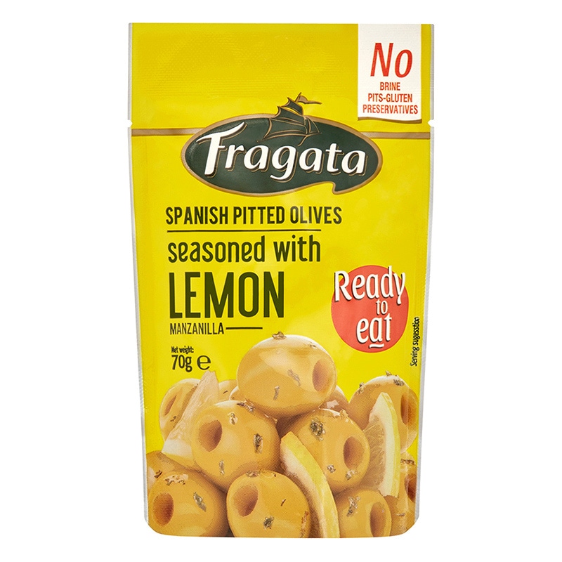 フラガタ　グリーンオリーブ　レモン 70g  1個※軽（ご注文単位80個）【直送品】
