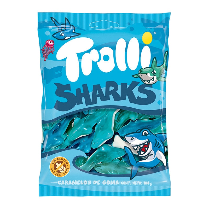 グミ トローリ 100g シャーク 1個※軽(ご注文単位120個)【直送品】