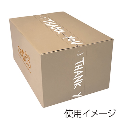 古藤工業 印刷OPPテープ フランク Thank You 1巻（ご注文単位6巻）【直送品】
