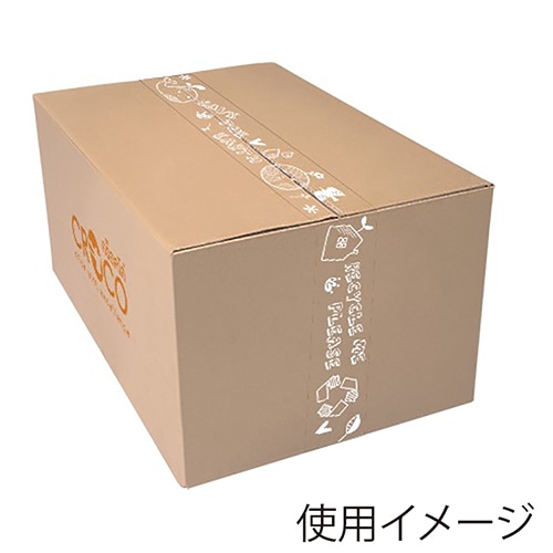 古藤工業 印刷OPPテープ RECYCLE ME 1巻（ご注文単位6巻）【直送品】