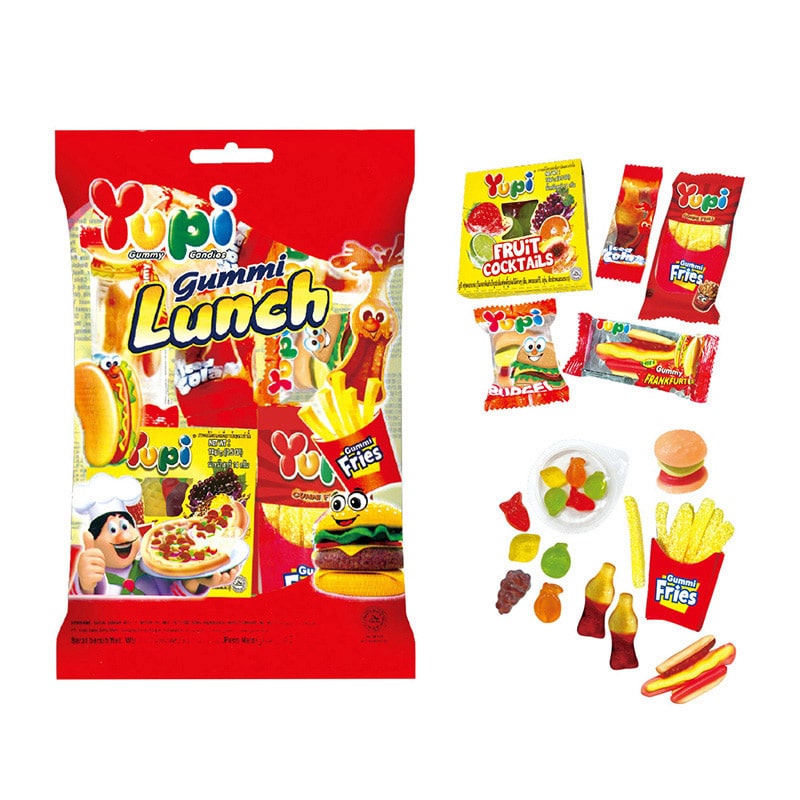 エイム ランチセットグミ 65g  1袋※軽（ご注文単位120袋）【直送品】