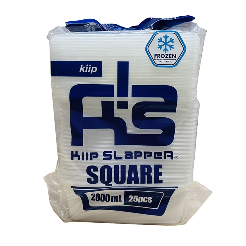 ミヤゲン 食品保存容器 キープスラッパー 2000ml 25個入 25個/袋（ご注文単位6袋）【直送品】