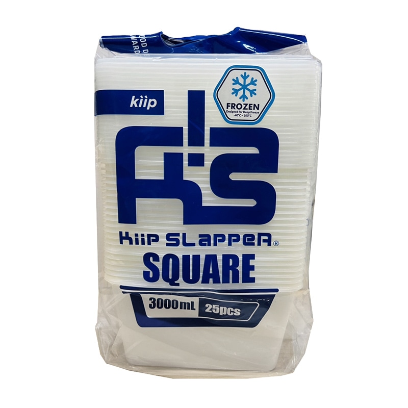 ミヤゲン 食品保存容器 キープスラッパー 3000ml 25個入 25個/袋（ご注文単位6袋）【直送品】