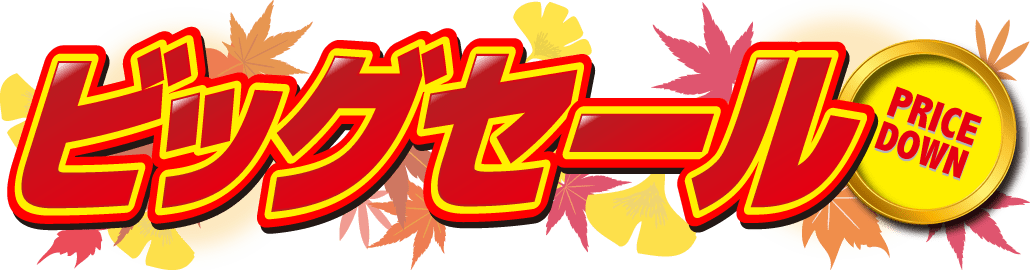 秋のビッグセール