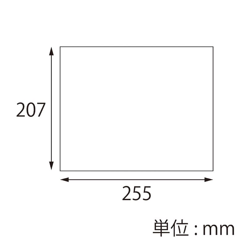 包装紙／207×255mm