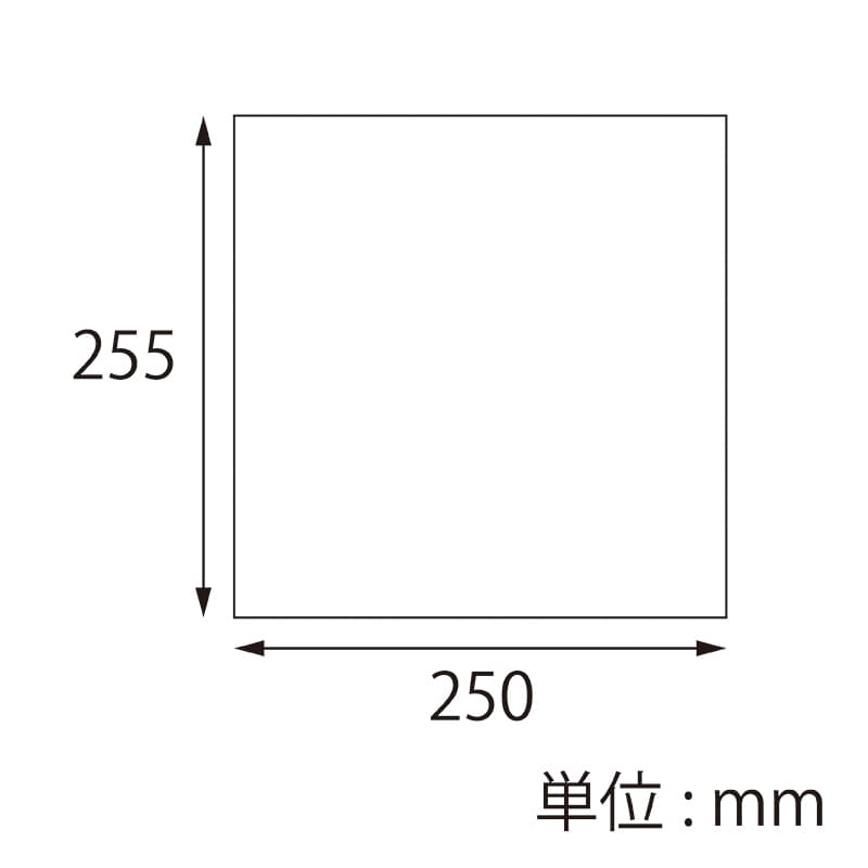 包装紙／255×250mm