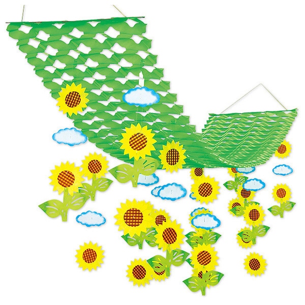 アルファ バリューひまわり畑プリーツハンガー SV2-1001 1個（ご注文単位1個）【直送品】