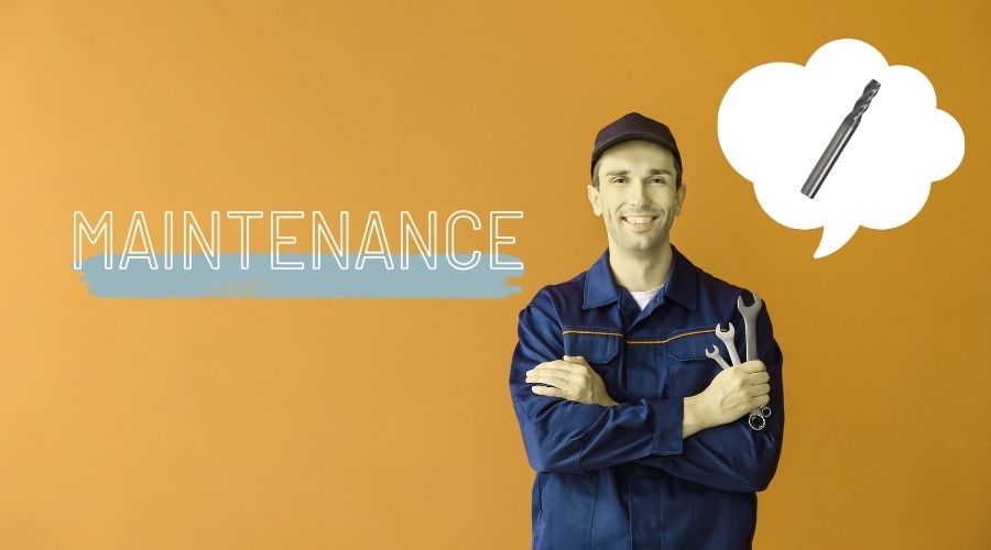 エンドミルのメンテナンス方法と注意点