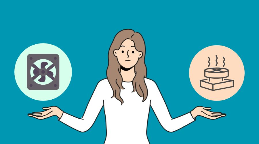 有圧換気扇と屋上換気扇の違い