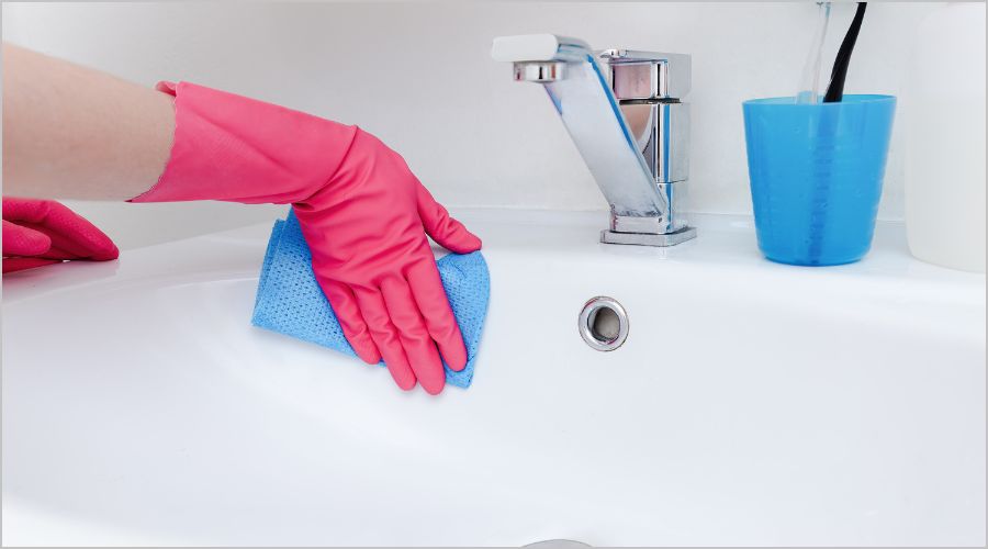 お風呂や洗面台など水まわりの漂白に使う場合