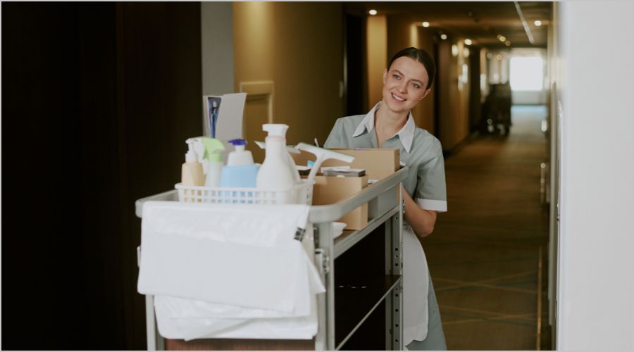 ホテル運営を支える共用・バックヤード備品