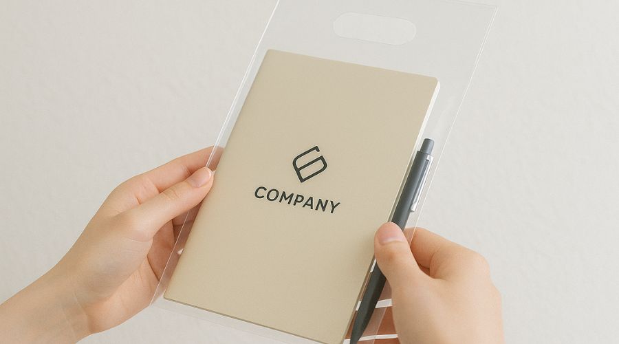 ノベルティ・販促品向けラッピング袋アレンジ